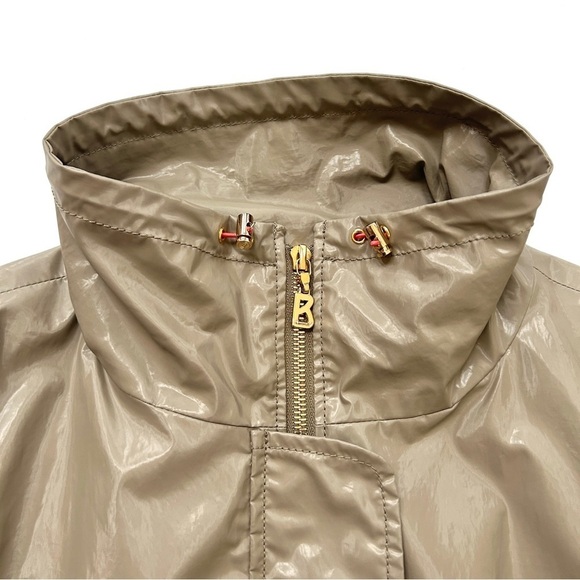 BOGNER Amanda Taupe Weather Resistant Rain Coat Jacket, Size Small / US 4 - Picture 11 of 16